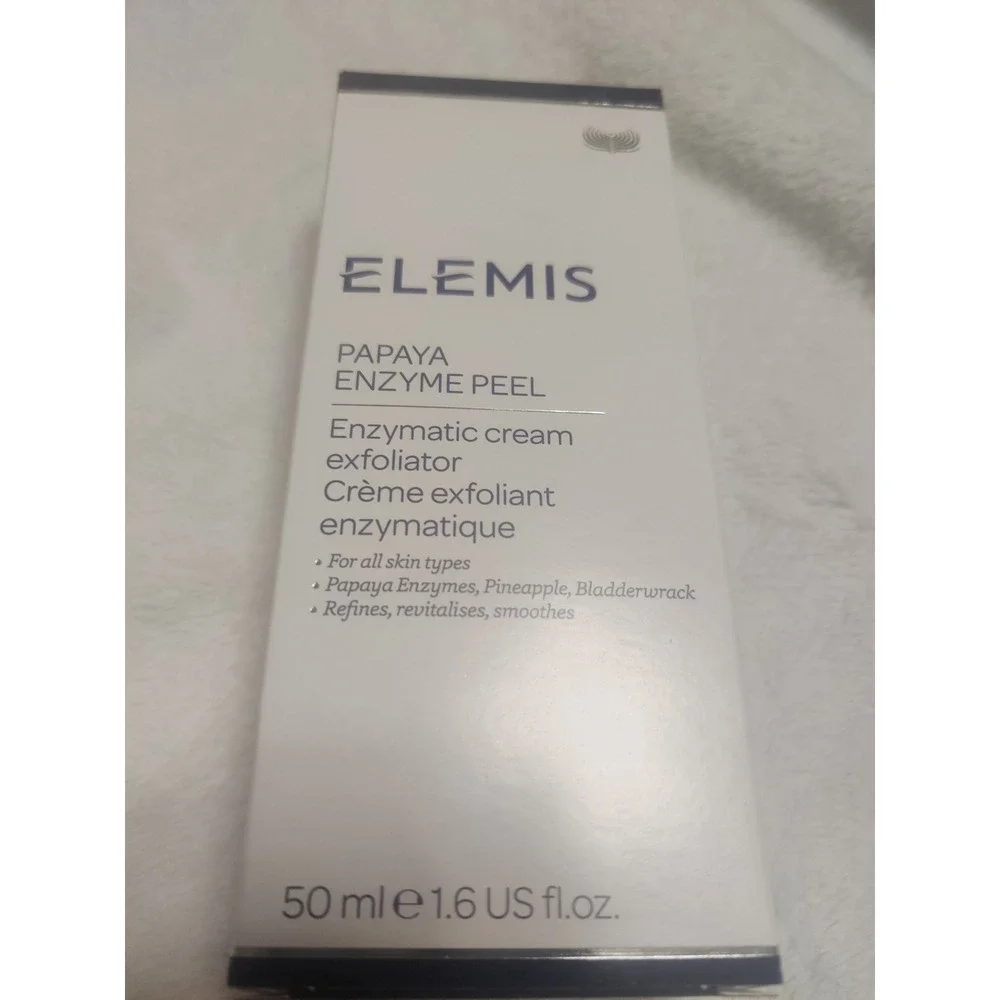 Elemis Papaya Enzyme Peel Enzymatic Cream Exfoliator 50ml 1.6oz NIB